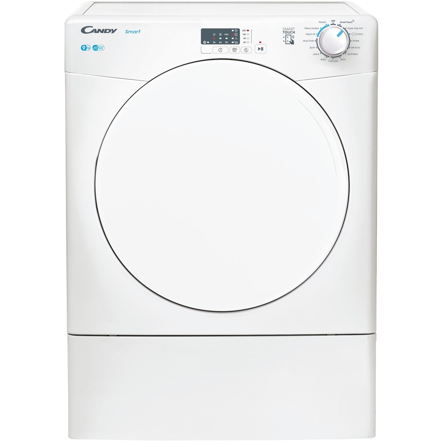 Candy 9kg Freestanding Vented Tumble Dryer - White