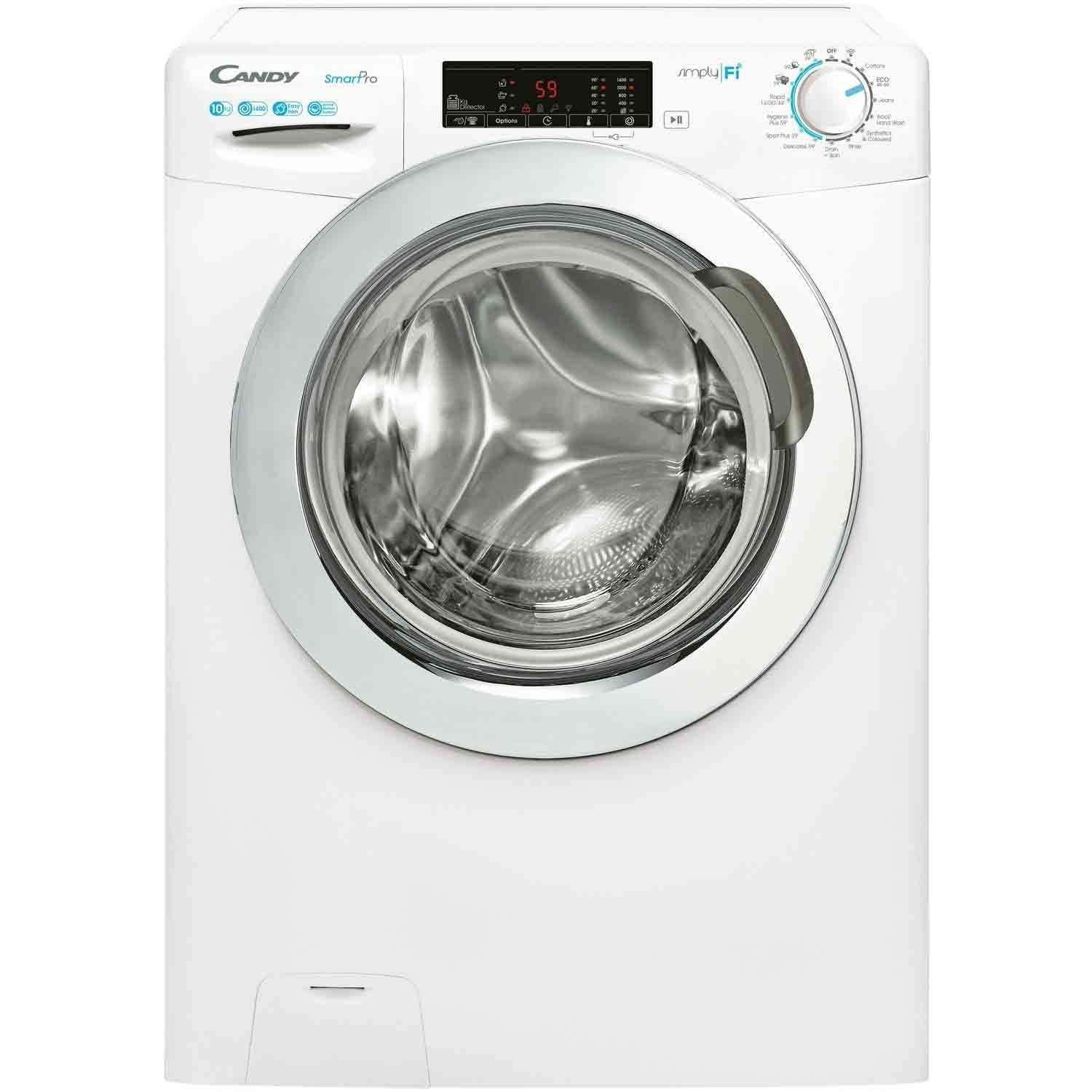 Candy Smart Pro 10kg 1400rpm Freestanding Washing Machine - White