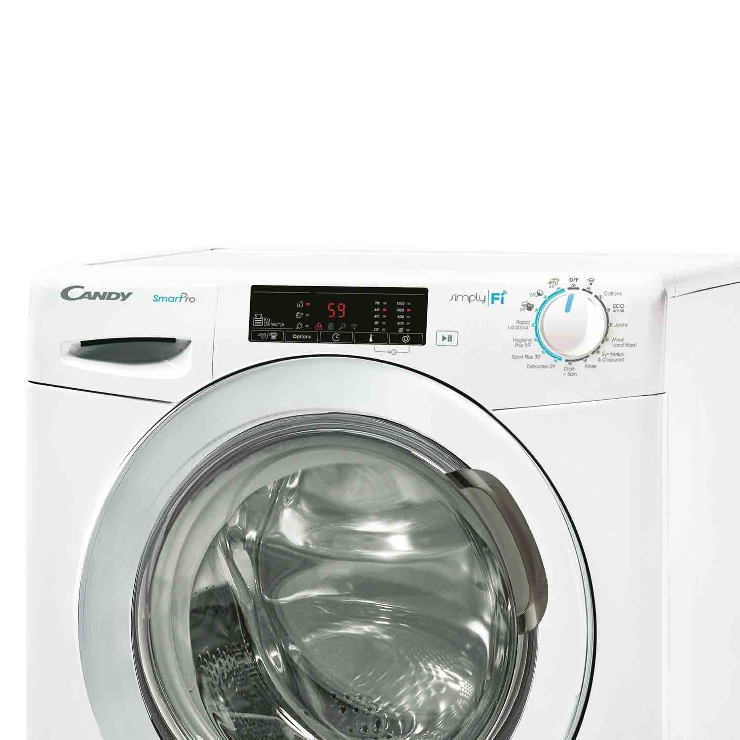 Candy Smart Pro 10kg 1400rpm Freestanding Washing Machine - White