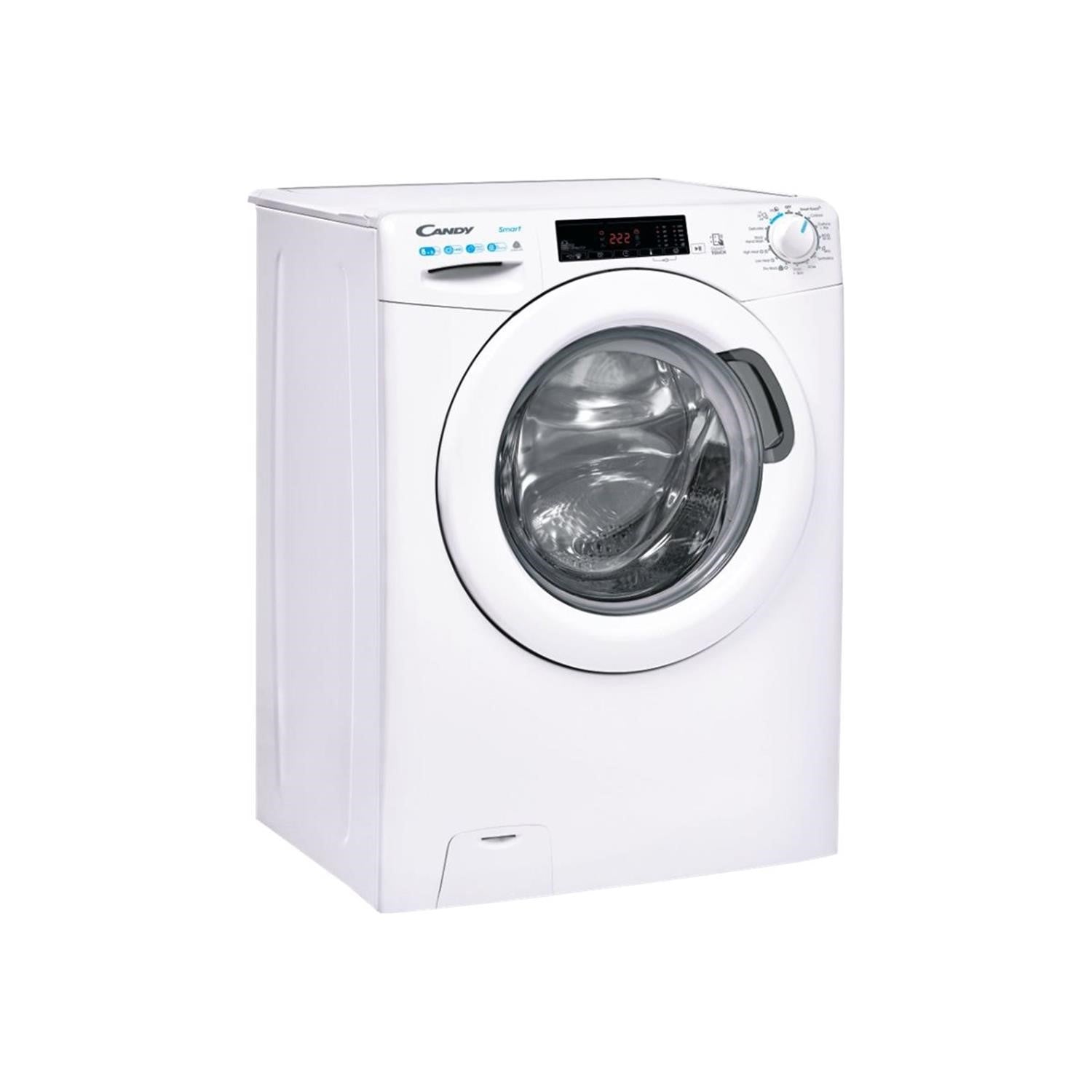 Candy Smart Pro 8kg Wash 5kg Dry 1400rpm Freestanding Washer Dryer - White