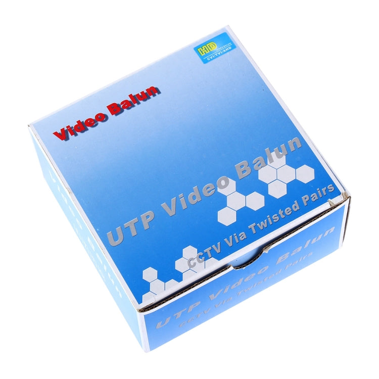 HD204A-F HD-CVI/TVI/AHD CCTV 4CH UTP Passive Video Balun, HD204A-F
