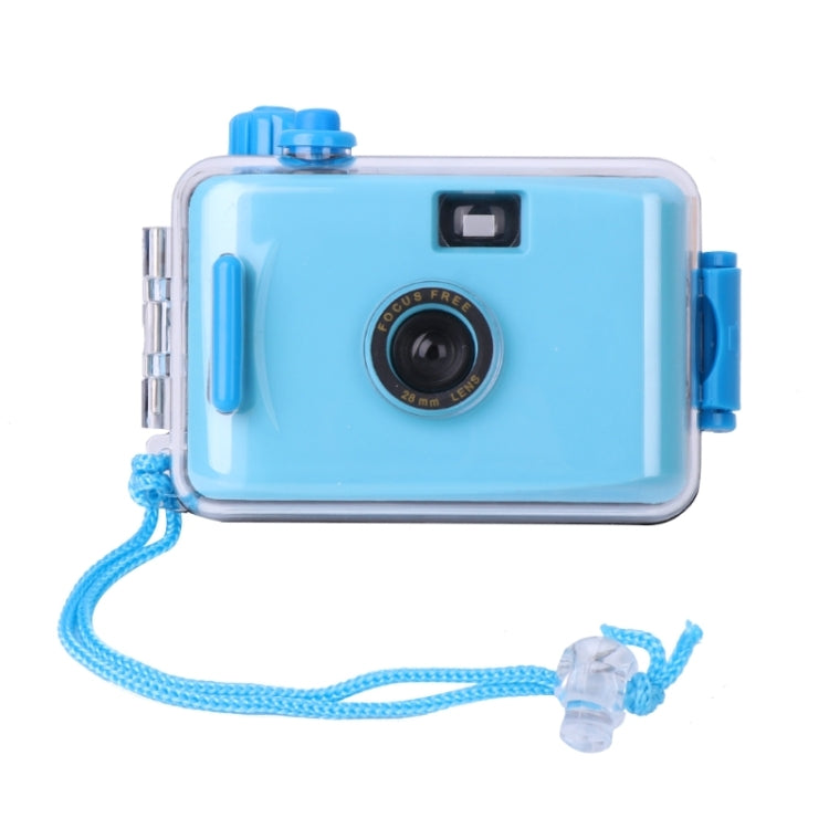 SUC4 5m Waterproof Retro Film Camera Mini Point-and-shoot Camera for Children, Pink, Baby Blue, White, Yellow, Black White