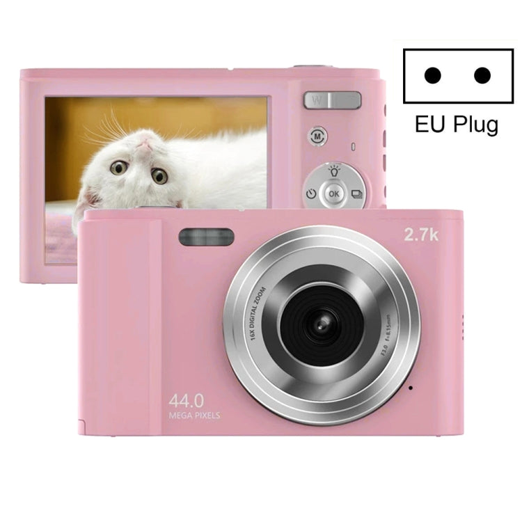 DC302 2.88 inch 44MP 16X Zoom 2.7K Full HD Digital Camera Children Card Camera, EU Plug, DC302, EU Plug