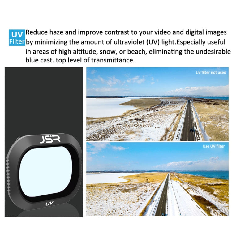 JSR Drone 6 in 1 UV+CPL+ND4+ND8+ND16+ND32 Lens Filter for DJI MAVIC 2 Pro, UV+CPL+ND4+ND8+ND16+ND32