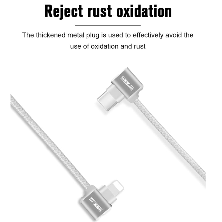 STARTRC For DJI Mavic Air 2 / Air 2S / Mini 2 Type-C / USB-C to 8 Pin Dual-way Transmission Data Cable, Length: 30cm, 8 Pin