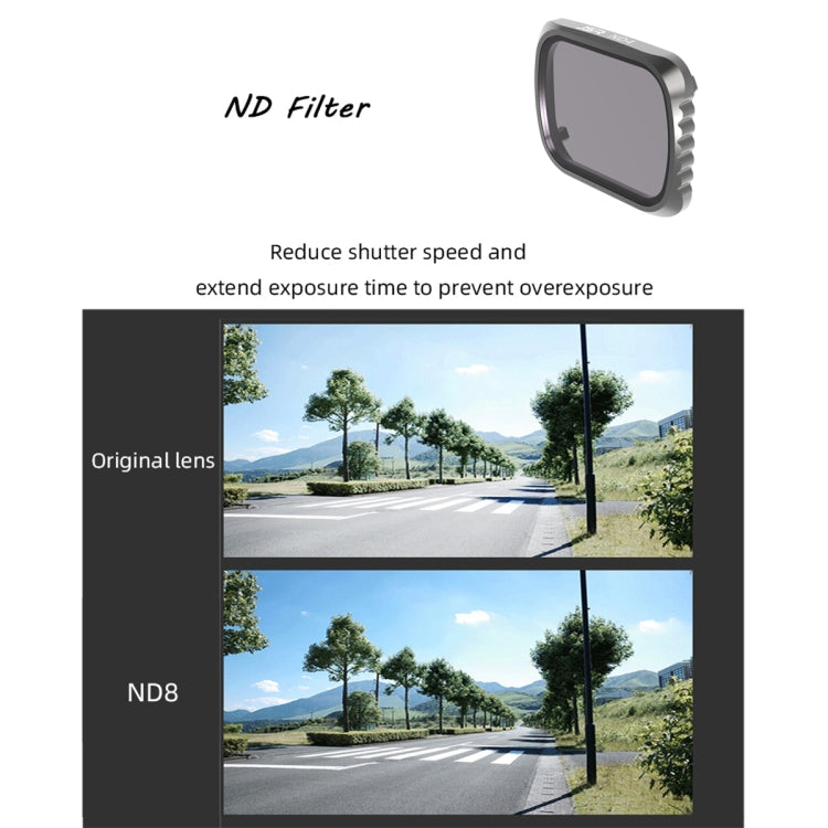 JSR KS ND4 Lens Filter for DJI Air 2S, Aluminum Frame, ND4