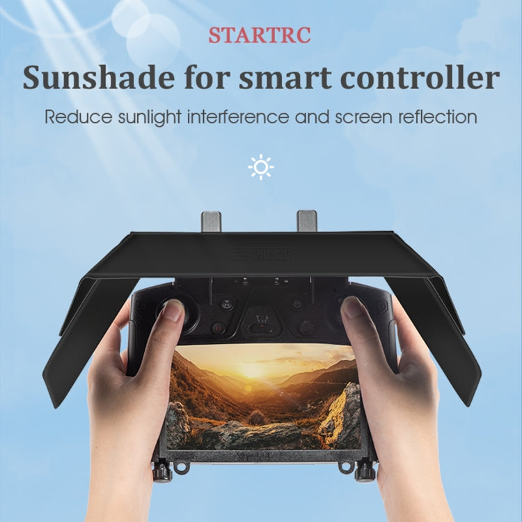 STARTRC Foldable Controller Sunshade with Screen Bracket for DJI Mavic 2 / Mavic Air 2 / Air 2S / Mini 2, For DJI Mavic 2