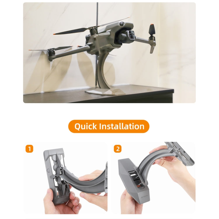 For DJI Mavic 3 / Mavic 2 / Mavic Pro Sunnylife ZJ566 Drone Bracket Desktop Display Stand, ZJ566(Grey)