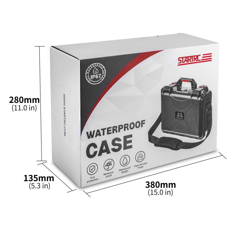 For DJI Flip STARTRC Waterproof ABS Suitcase Storage Box, ForDJI Flip