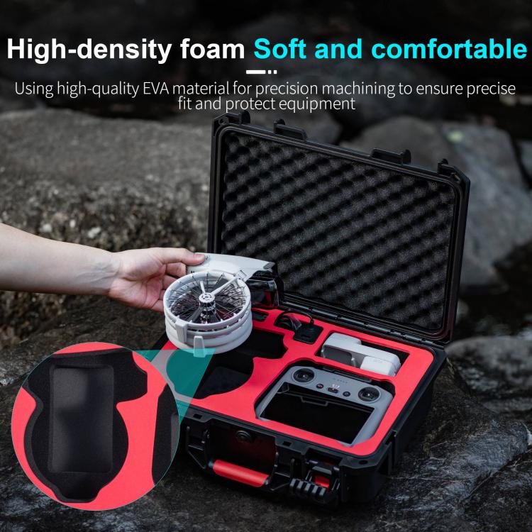 For DJI Flip STARTRC Waterproof ABS Suitcase Storage Box, ForDJI Flip