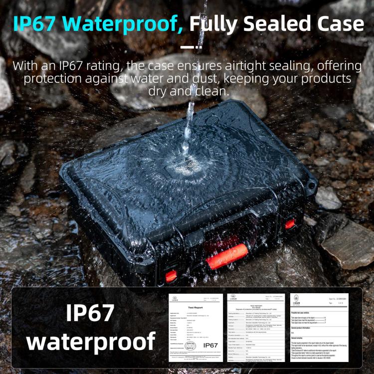 For DJI Flip STARTRC Waterproof ABS Suitcase Storage Box, ForDJI Flip