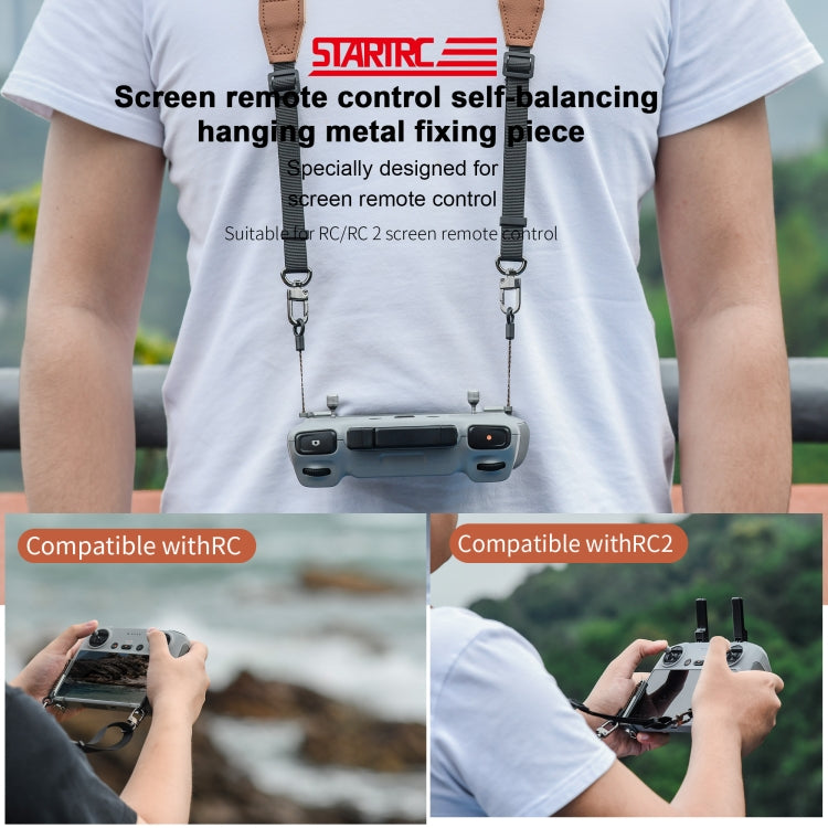 For DJI RC / RC 2 STARTRC Neck Strap Self-Balance System Kit, For DJI RC / RC 2