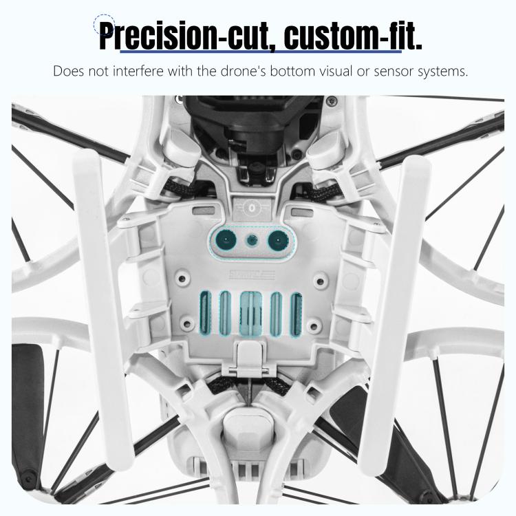 For DJI Flip STARTRC Folding Anti-fall Anti-dirt Heightened Landing Gear Training Rack, For DJI Flip