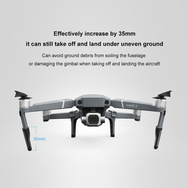 PGYTECH P-HA-037 Shock Absorption Landing High Stand for DJI Mavic 2, P-HA-037 For DJI Mavic 2