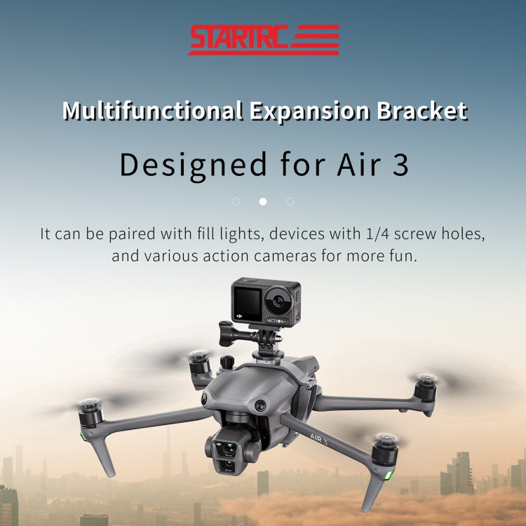 For DJI Air 3 STARTRC Night Navigation Light Speaker Expansion Mount, For DJI Air 3