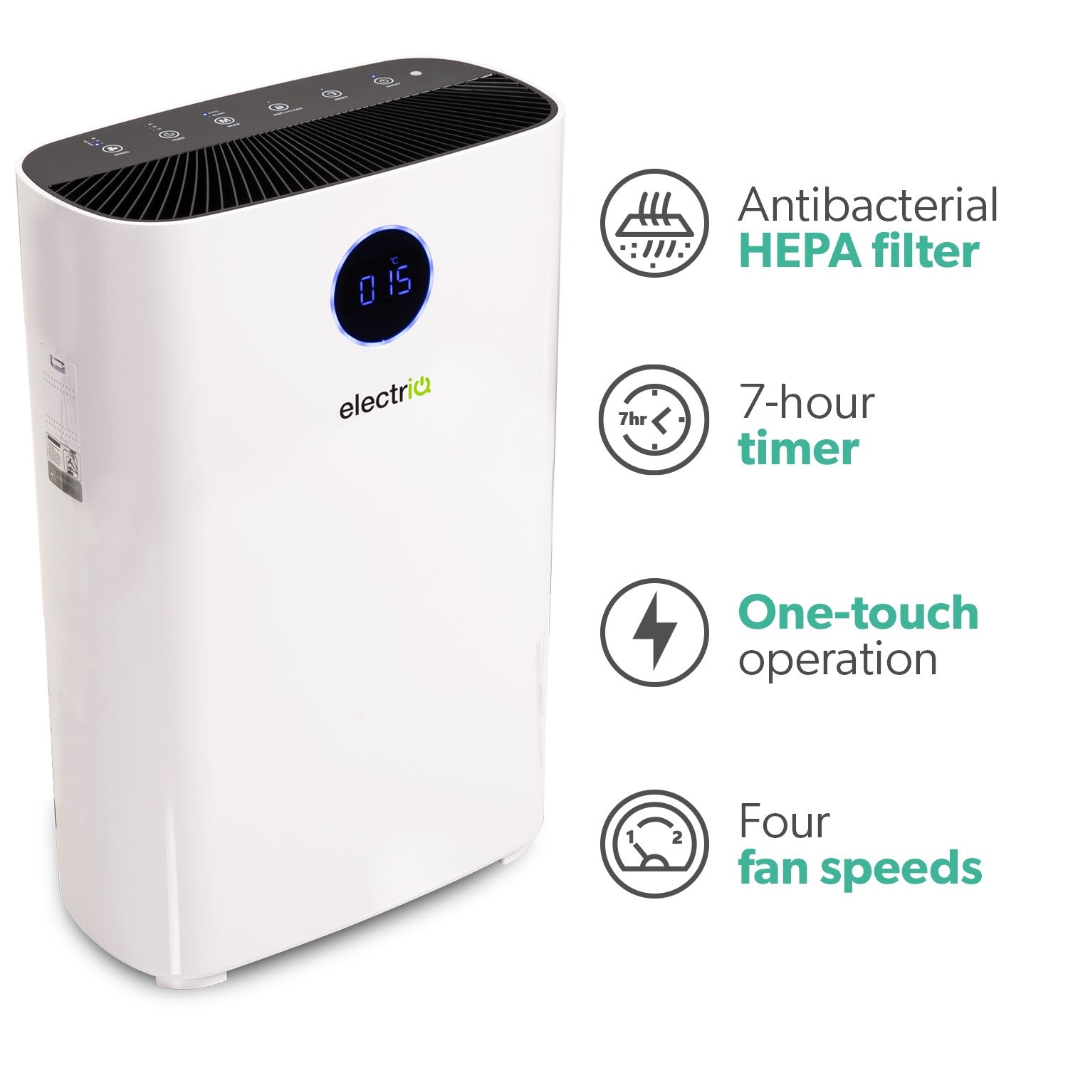 electriQ 3 Stage HEPA & PM2.5 Air Purifier