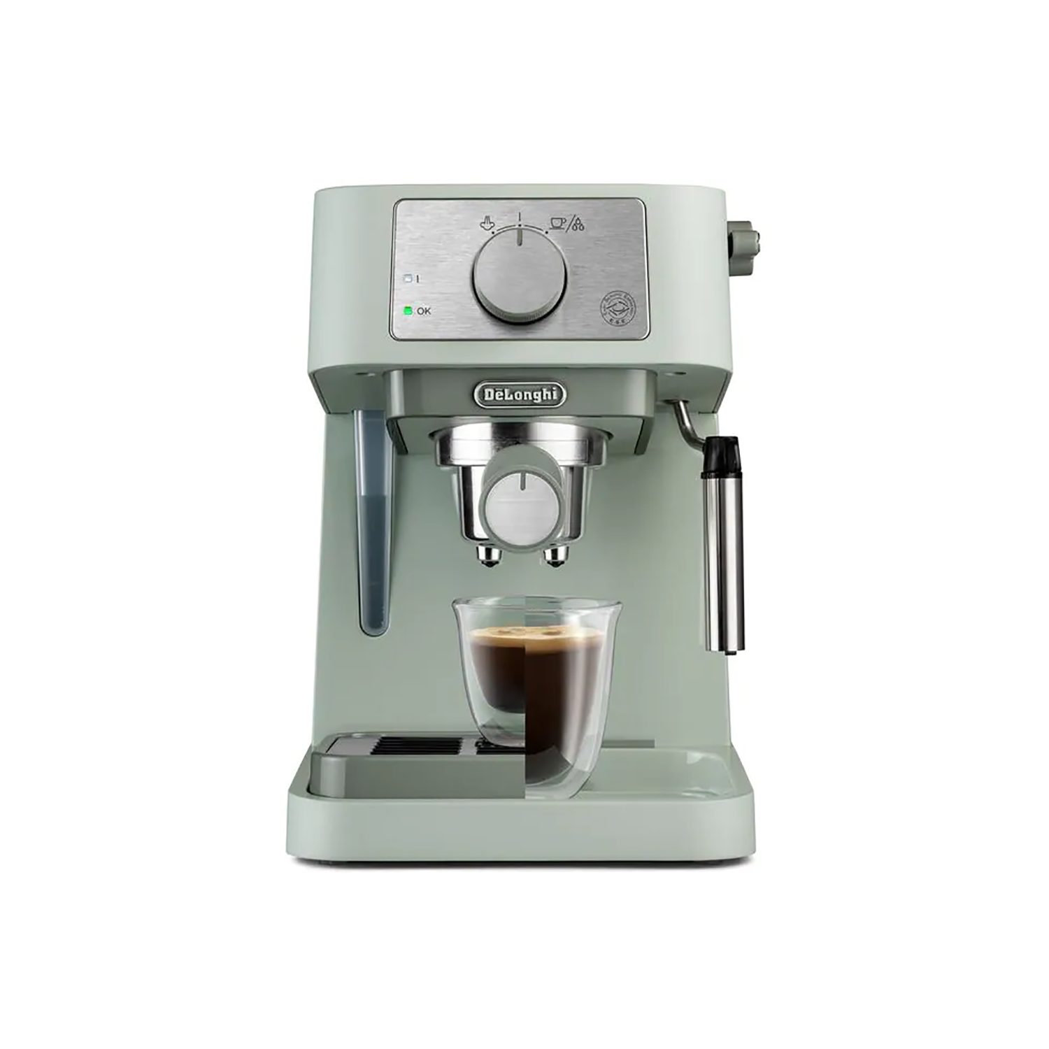 Delonghi EC260.GR Stilosa Semi Automatic Bean to Cup Coffee Machine - Green