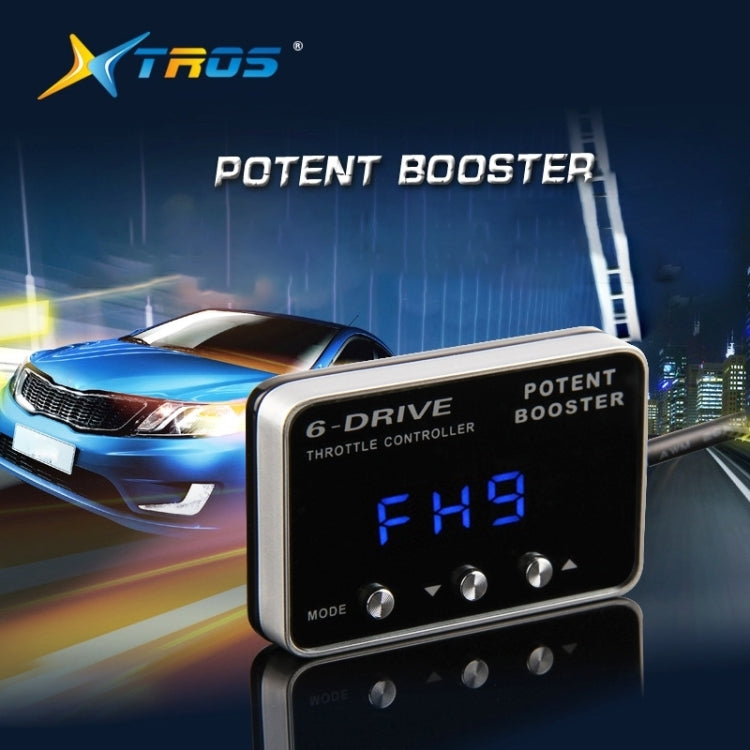 TROS TS-6Drive Potent Booster Electronic Throttle Controller, For Hyundai Veloster 2019-