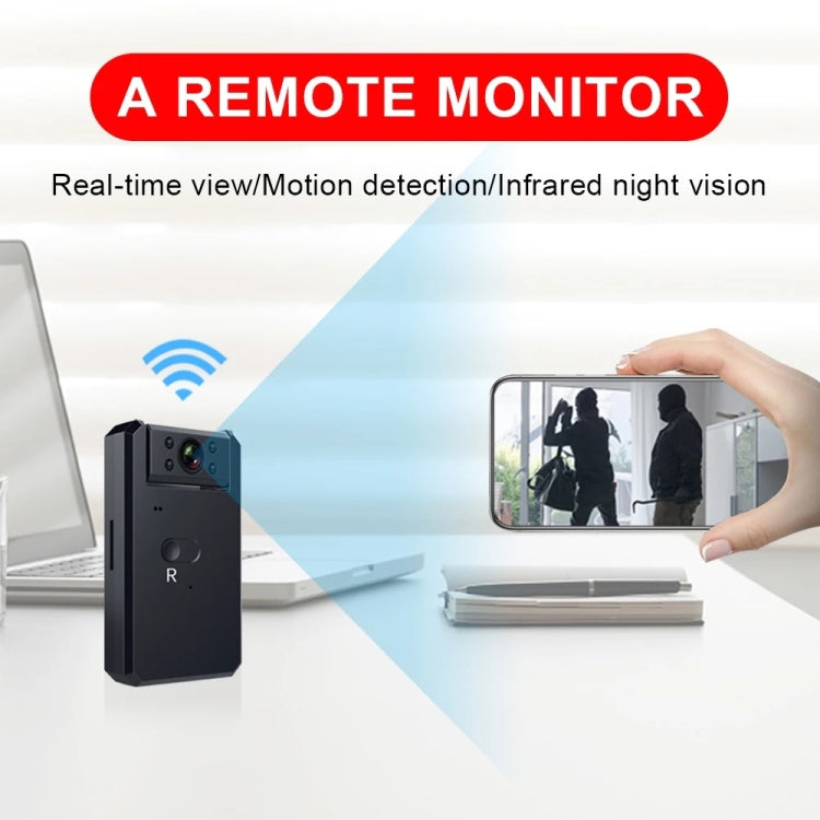 Infrared Night Vision Mini HD WiFi Camera 120 Degrees Recorder, WD6-C