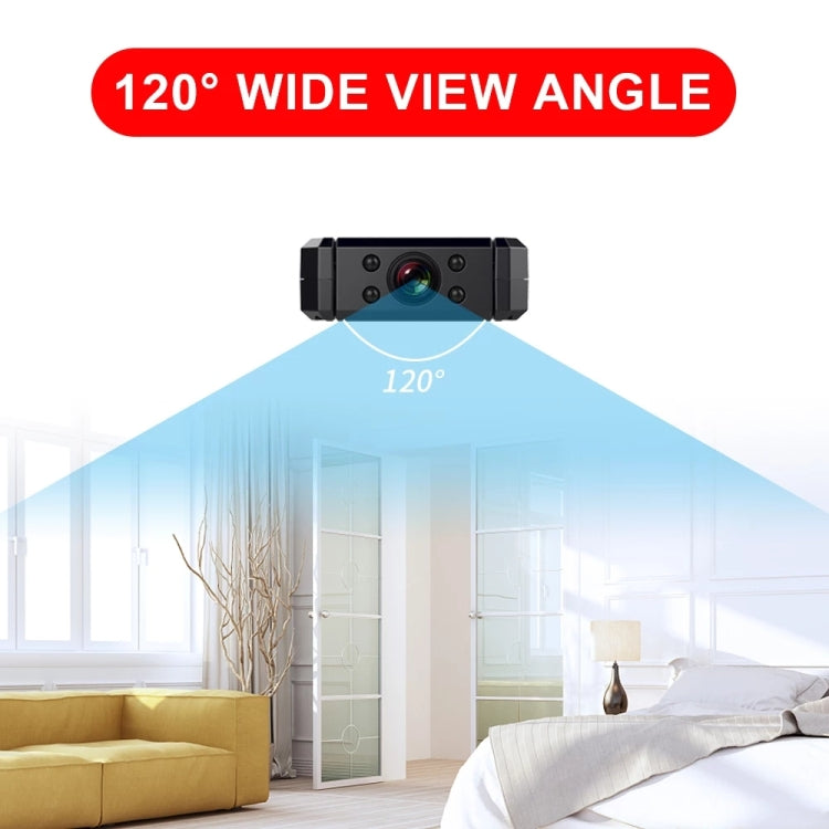 Infrared Night Vision Mini HD WiFi Camera 120 Degrees Recorder, WD6-C