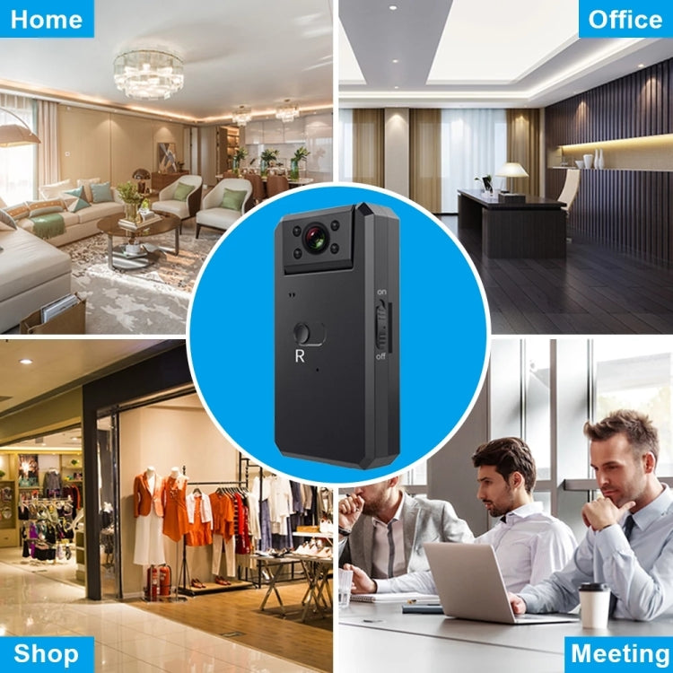 Infrared Night Vision Mini HD WiFi Camera 120 Degrees Recorder, WD6-C