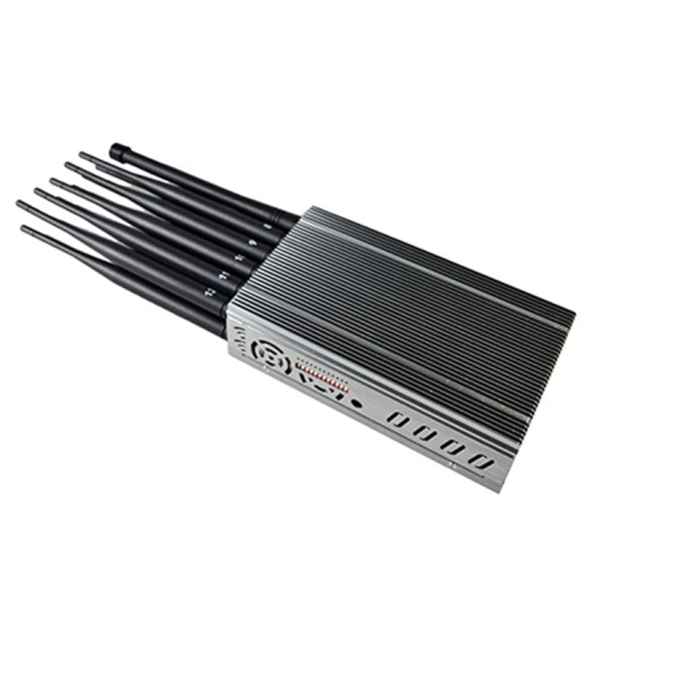 JAX-121A-12A 2G/3G/4G/5.8G/WIFI/GPS/LOJACK Mobile Signal Jammer with Remote Control