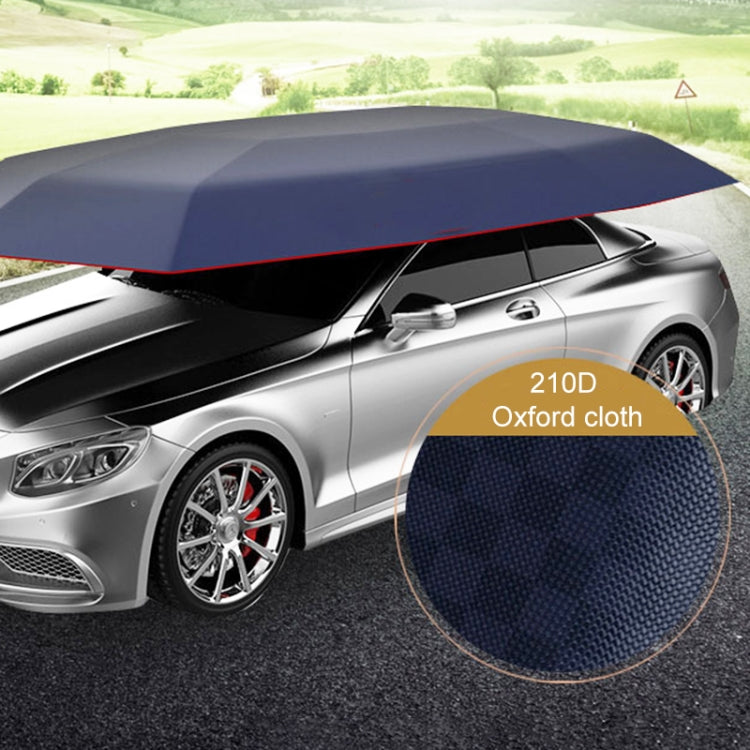 Semi-automatic Awning Tent Car Smart Insulated Cover Outdoor Waterproof Folded Portable Canopy Cover Shelter, 4.9 x 2.3m(Semi-automatic)