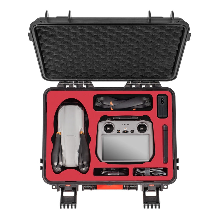 STARTRC Waterproof PP Official Standard Drone Kit Suitcase Storage Box, For DJI Air 3 / RC2 / N2