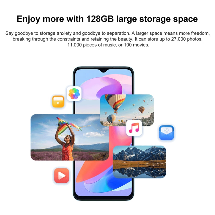 Honor Play 40S 5G, 6.56 inch MagicOS 7.1 Snapdragon 480 Plus Octa Core up to 2.2GHz, Network: 5G, Not Support Google Play, 4GB+128GB