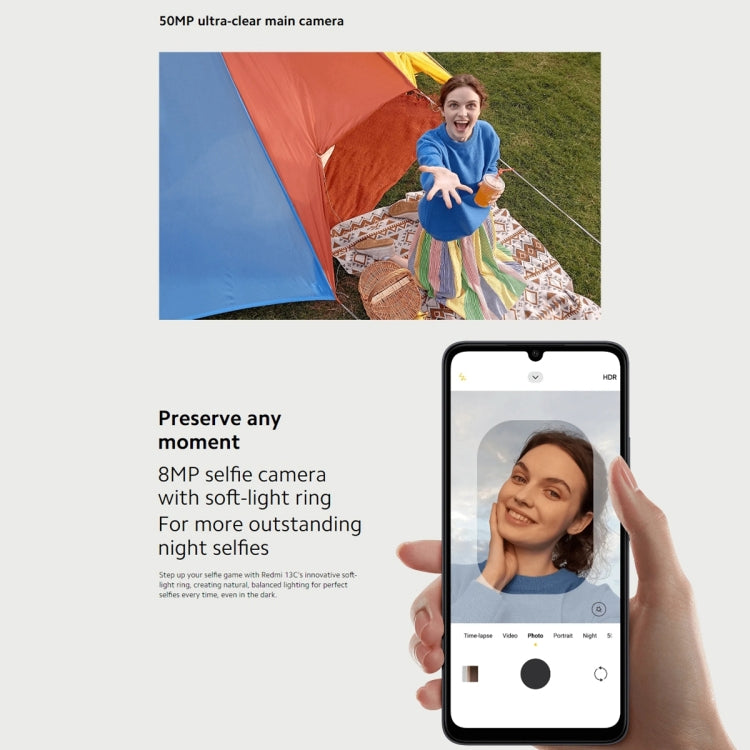 Xiaomi Redmi 13C 5G,  6.74 inch MIUI 14 MediaTek Dimensity 6100+ Octa Core 2.2GHz, NFC, Network: 5G, Not Support Google Play