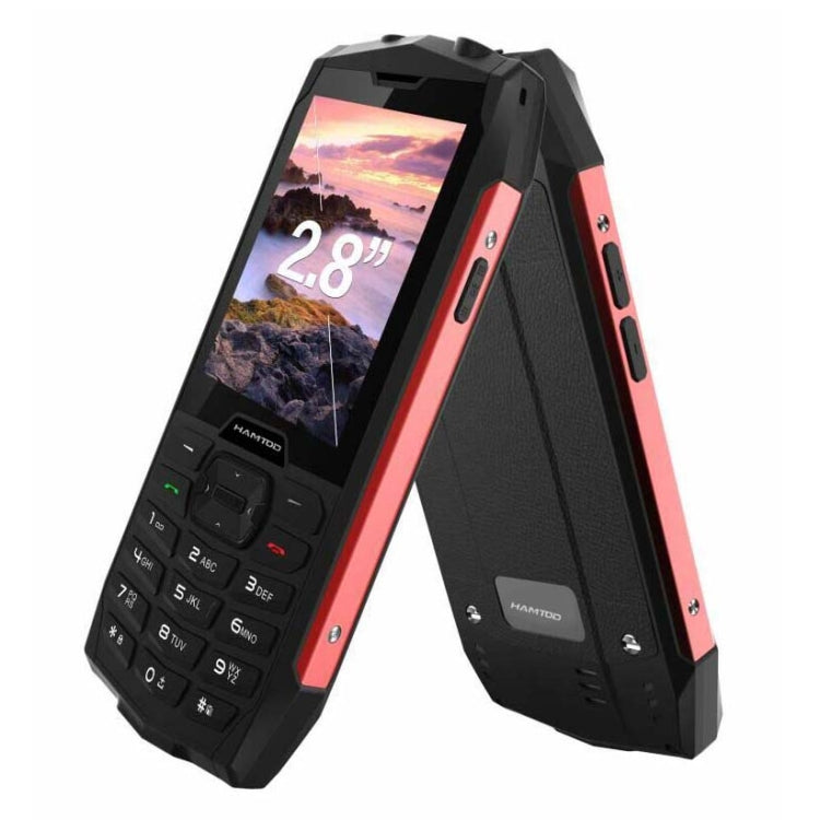 HAMTOD H3 Rugged Phone, 2.8 inch T107 ARM CortexTM A7 Quad-core 1.0GHz, Network: 4G, VoLTE, BT, SOS, EU Version