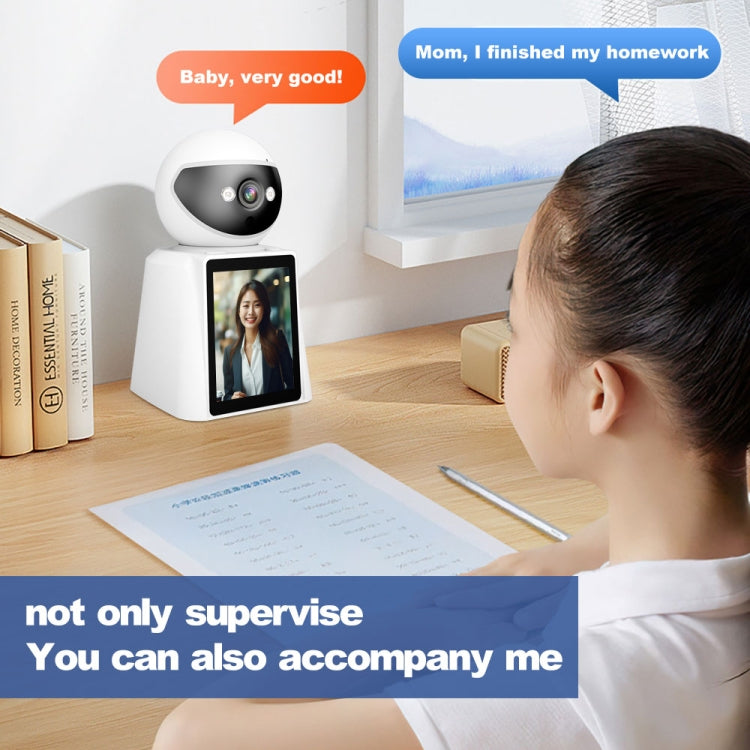 Srihome SH053 2MP 2.8 inch IPS Screen Smart IP Camera Baby Monitor