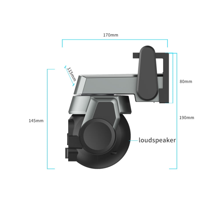 CF-Q812ES 5MP Two-way Voice Outdoor IP66 Waterproof WiFi Camera, US Plug, UK Plug, AU Plug, EU Plug