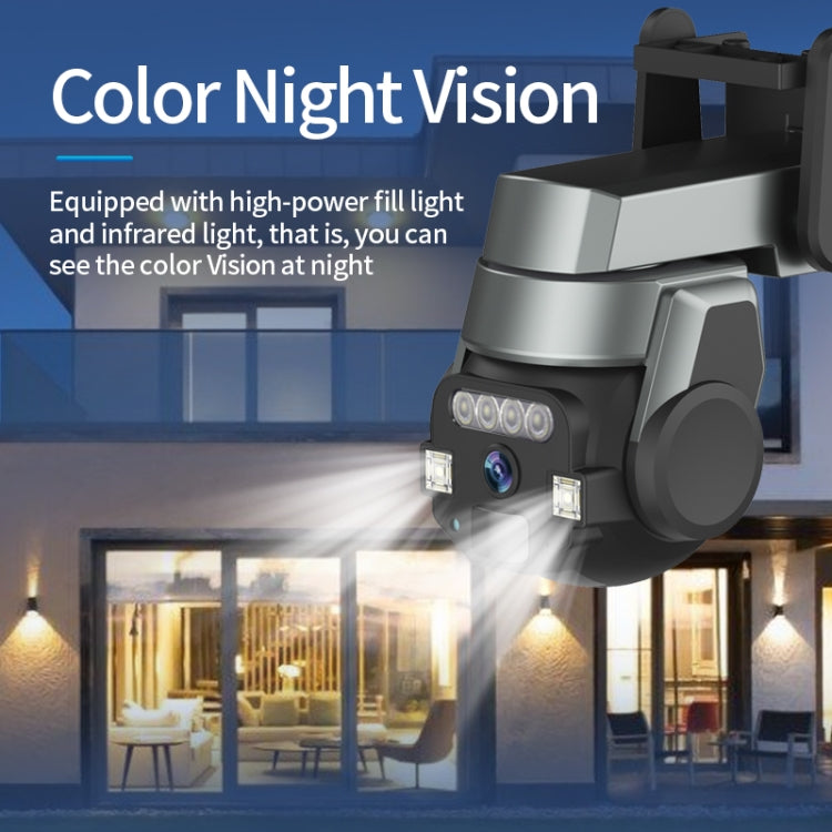 CF-Q812ES 5MP Two-way Voice Outdoor IP66 Waterproof WiFi Camera, US Plug, UK Plug, AU Plug, EU Plug