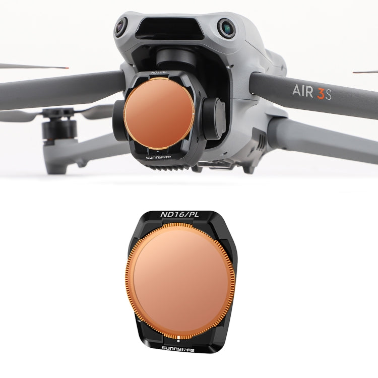 For DJI Air 3S Sunnylife Camera Lens Filter, MCUV, ND8, ND16, ND32, ND64, CPL, ND8PL, ND16PL, ND32PL, ND64PL, 3 in 1 CPL ND8 ND16, 4 in 1 ND8-64, 4 in 1 ND8-64PL, 4 in 1 UV CPL ND32 ND64, 6 in 1 UV CPL ND8-64