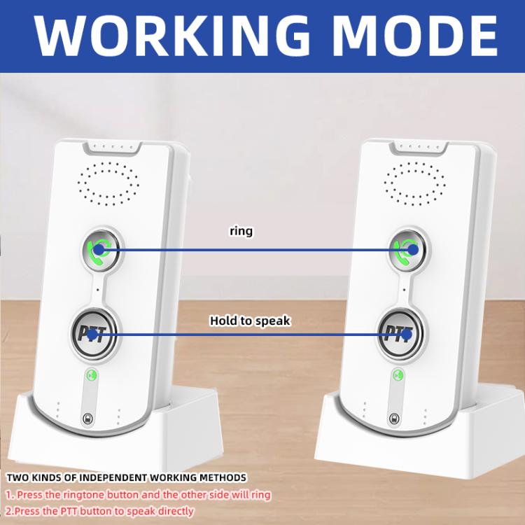 H8S-2T Wireless Two-way Voice Pager
