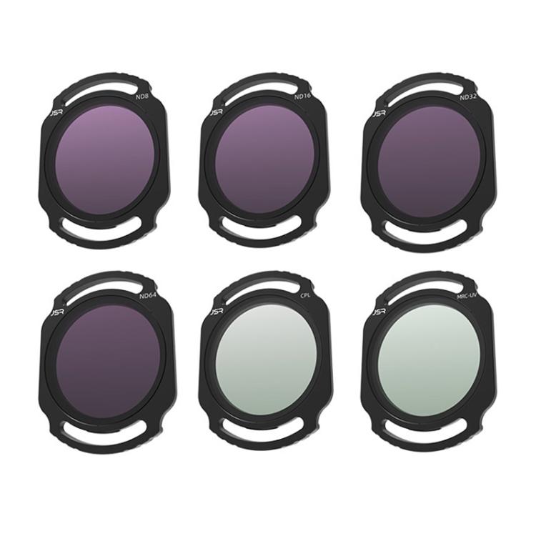For DJI O4 Air Unit Pro / Avata 2 JSR YB Series Camera Lens Filter, MCUV, CPL, ND8, ND16, ND32, ND64, ND256, ND8PL, ND16PL, ND32PL, ND64PL, NIGHT, STAR, MCUV x 2, MCUV x 3, 3 in 1 CPL ND8/16, 4 in 1 ND, 4 in 1 NDPL, 6 in 1 ND8-64 UV CPL����������������...
