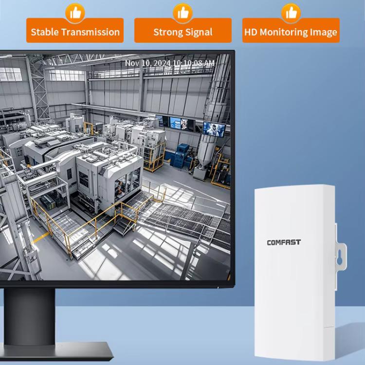 COMFAST CF-E112N V2 2.4GHz 300Mbps 9dBi Monitoring Bridge Set, AU Plug, EU Plug, US Plug, UK Plug