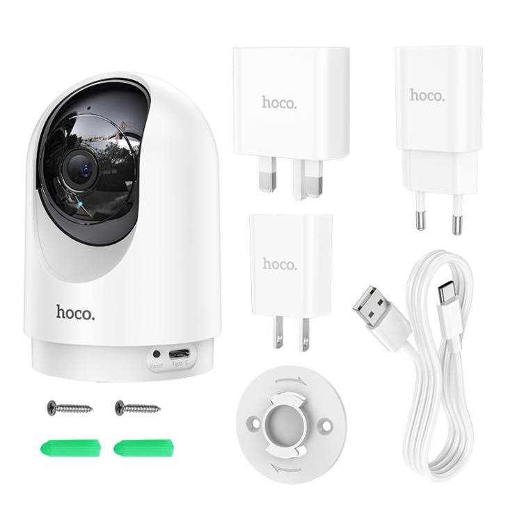 hoco D1 3MP 2.4G WiFi Indoor PTZ HD Camera, D1