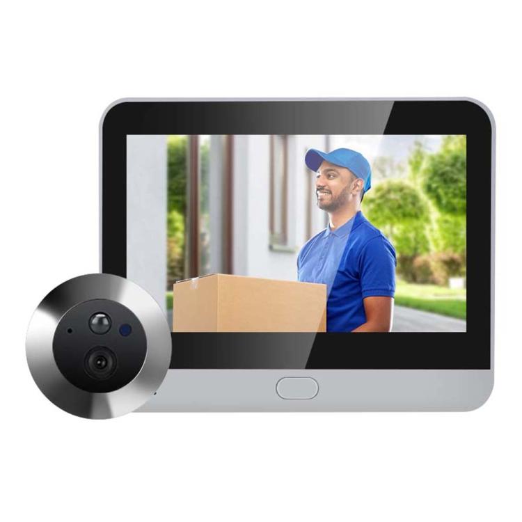 ESCAM C88 4.3 inch 1080P PIR Digital Door Viewer WiFi Video Doorbell Support Night Vision, Two-way Audio, C88