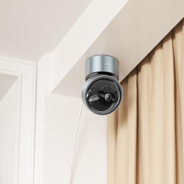 hoco D5 3MP 2.4G WiFi IP54 Indoor PTZ HD Camera, D5