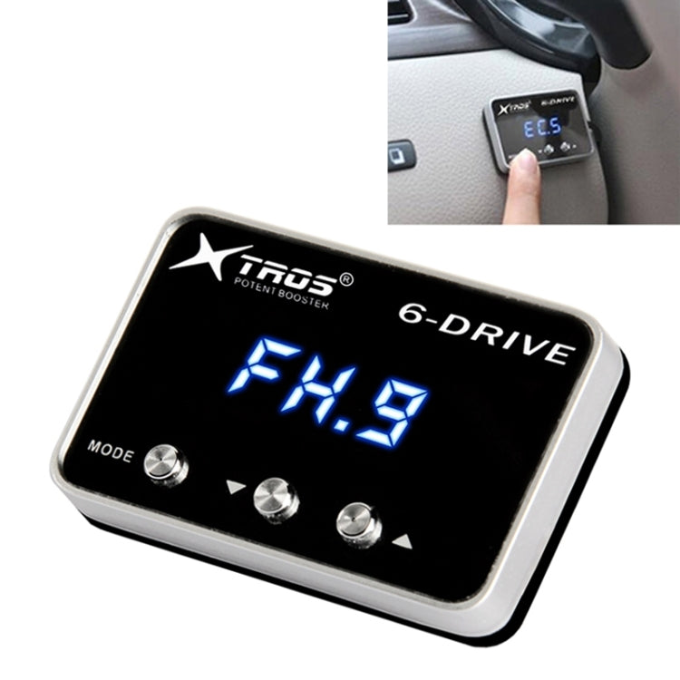 TROS TS-6Drive Potent Booster Electronic Throttle Controller, For Peugeot 206 2009+, For Peugeot 207 2009+, For Peugeot 208 2012+, For Peugeot 2008 2013+, For Peugeot 3008 2010+, For Peugeot 308 2009-2013, For Peugeot 407 2008+, For Peugeot Boxer 2011+...