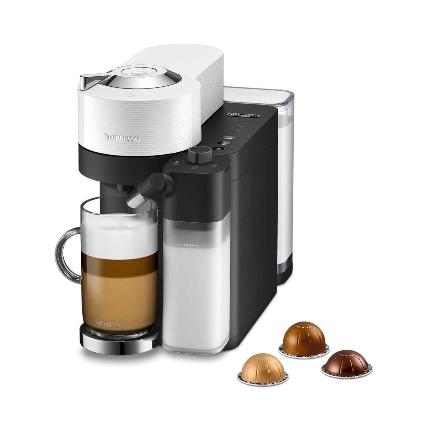 Delonghi ENV300.W Nespresso Vertuo Lattissima Coffee Machine - White