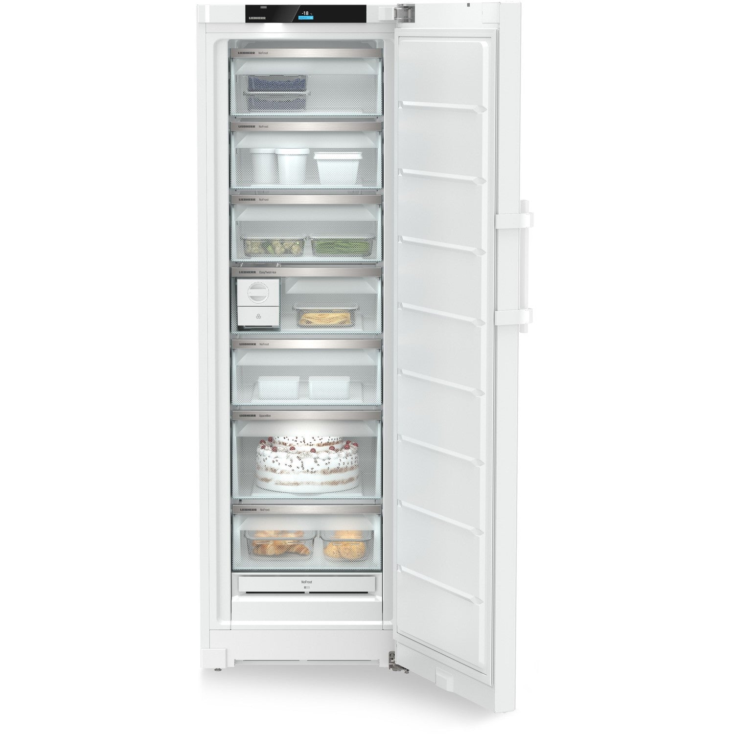 Liebherr 278 Litre Upright Freestanding Freezer - White