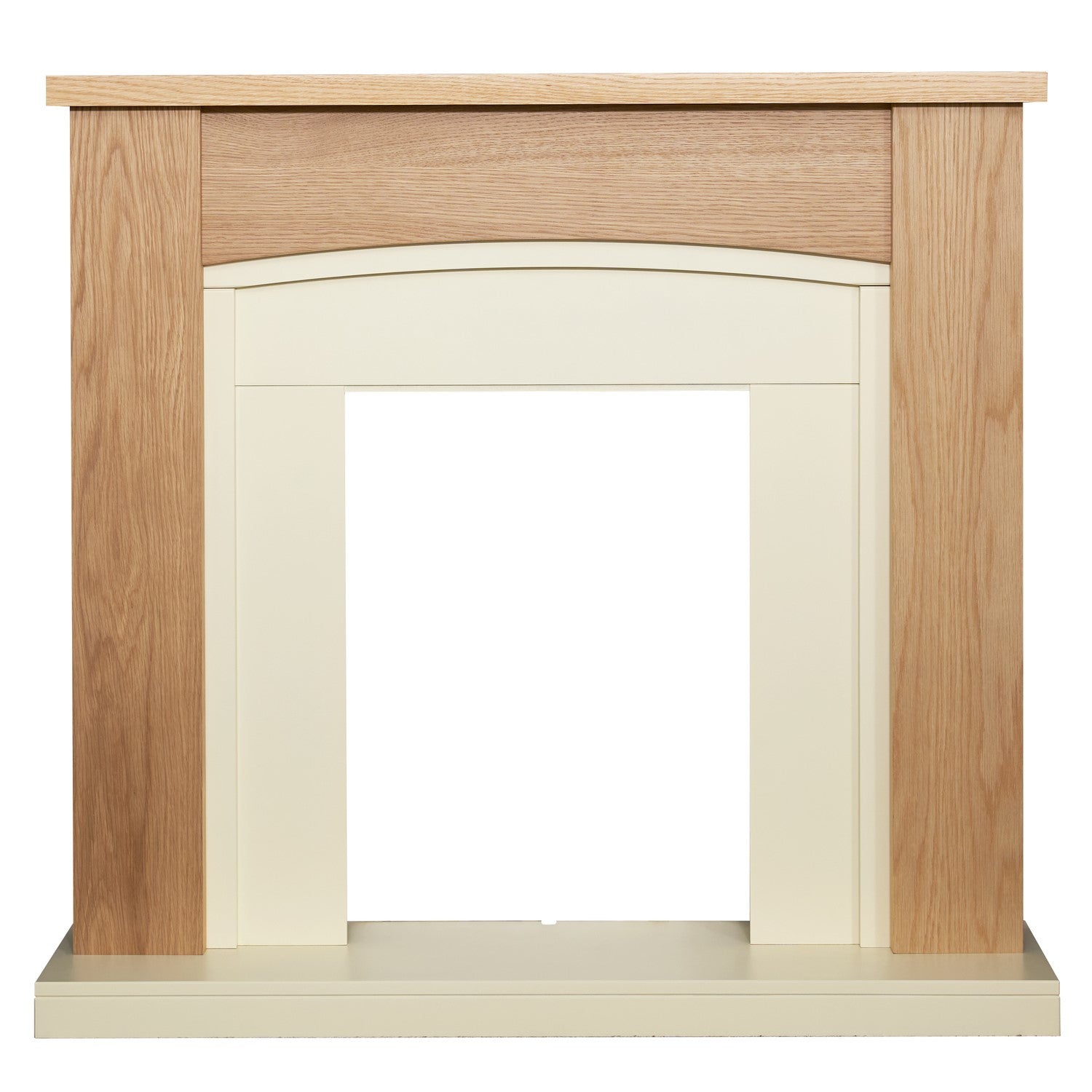 Adam Oak and Cream Fireplace Surround Only 39