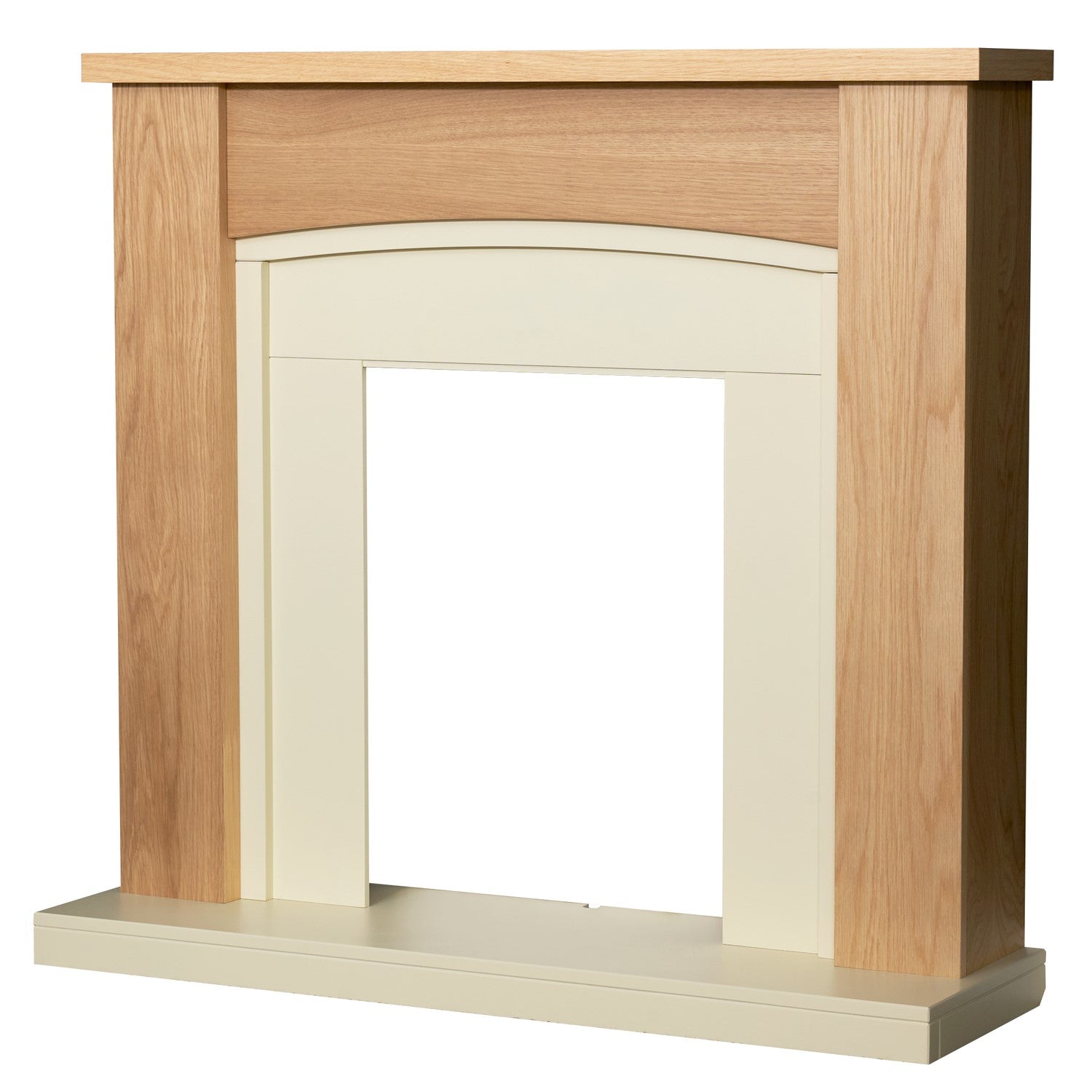 Adam Oak and Cream Fireplace Surround Only 39