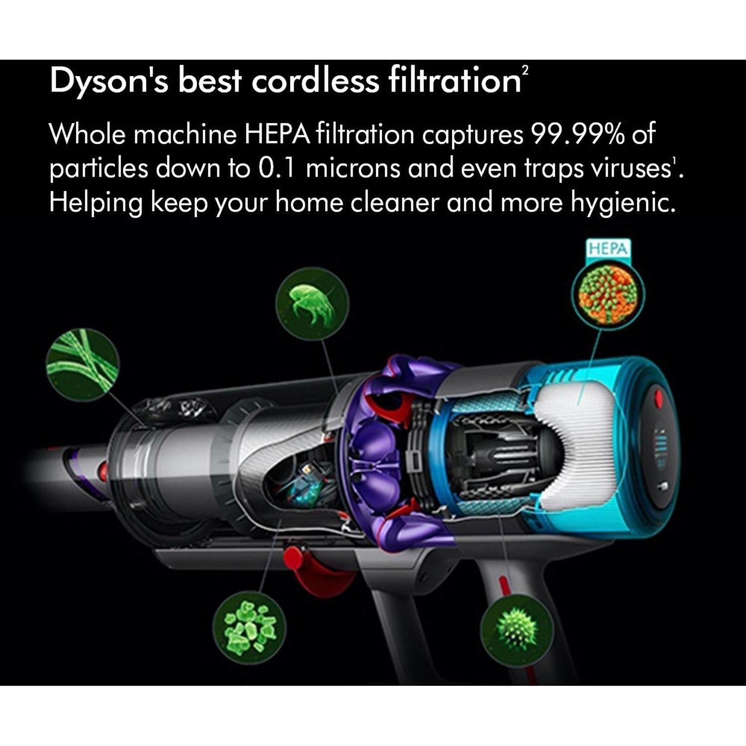 Dyson Gen5 Detect Cordless Vacuum Cleaner - Up to 70 Minutes Run Time