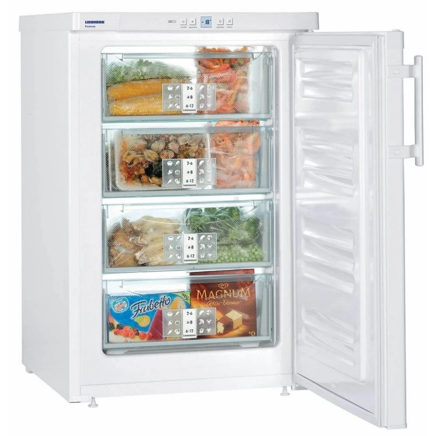 Liebherr 104 Litre Under Counter Freestanding Freezer - White