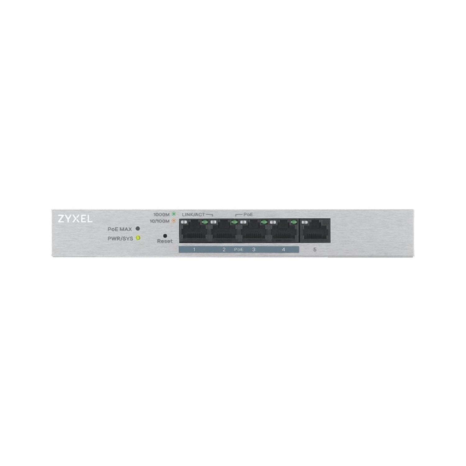 Zyxel GS1200-5HP v2 5-Port Managed Gigabit Desktop Switch