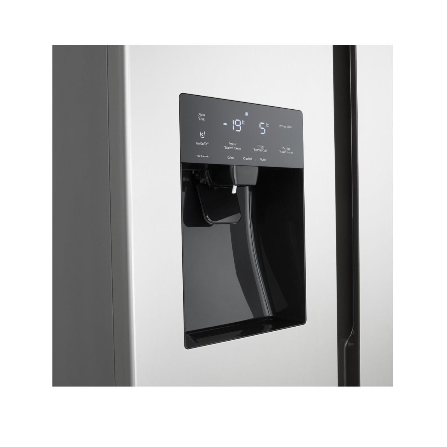 Refurbished LG GSM32HSBEH 562 Litre American Fridge Freezer Silver